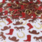 Sursurprise Western Konfetti, 200 Pack Glitter Cowboyhut Stiefel Pferd Hufeisen Tabelle Streuung für Jungen Geburtstag Party Supplies Baby Dusche Dekorationen