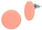 Soul-Cats kleine runde Ohrstecker Vintage Retro Scheibe Kreis Ohrringe, in der Farbe: rosa