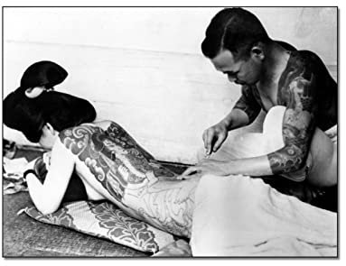 PacuM Abstrakte Bilder Leinwand Schwarz-Weiß-Poster Nordisch Retro Japanisch Tattoo Poster Kunstdrucke Dekoration Leinwand Bild Wand Bilder Poster 50x70cm (Ungerahmt)