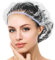 Mis.Moon 135PCS -52cmDisposable Shower Caps, Waterproof Elastic Shower Caps, Plastic Bath Caps for Home Use, Hotel, Spa, and Hair Salon (Colorful)