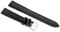 Uhrenarmband 14mm Leder, Uhrband14mm, Universelles Ersatz Uhrenarmband Leder Mit Dornschließe, PU-Lederarmban, Universelles Uhrenarmband Für Männliche Und Weibliche Studenten(Schwarz)
