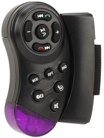 Potente Telecomando da Volante per Auto 2 Din, Portata 8 M, Prestazioni Affidabili Garantite, Ideale per le Funzioni del Volante dell'Auto MP5