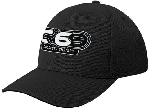 COSIUOS Basecap Godspeed Chrissy Rouse 69 Schwarz-Weiß-Baseballkappe Golfbekleidung Neu im Hut Custom Cap Mädchen Herren