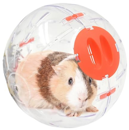 Boules pour Hamster | Jouet Silencieux Transparent pour Rongeurs | Fournitures pour Petits Animaux pour Jeu Intérieur Et Extérieur pour Chinchilla Cochon d'Inde Furet Gerbille Et Activité