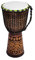Mienloco Trommel ohne Ziegenfell Djembe Drum in sehr hochwertiger Qualität inkl. Reisetasche (30cm)