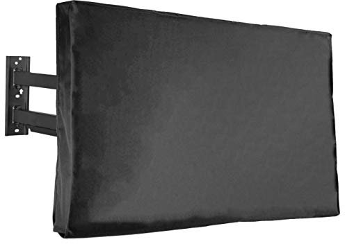 VIVO Flat Screen TV Cover Protector for 55 to 58 inch Screens, Universal, Outdoor, Weatherproof, Water Resistant (COVER-TV055B)