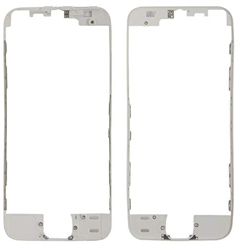 Frontrahmen Gehäuse LCD Binding Rahmen Ersatzteile kompatibel mit iPhone 5S, iPhone SE (weiß)