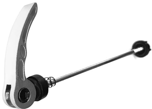 cyclingcolors Fahrrad Schnellspanner Fahrrad 150mm Hinterrad Schnellspanner Quick Release Achsen Bicycle Quick Release MTB Rennrad, silber