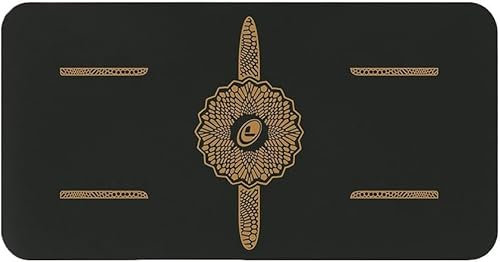 Liforme Yoga-Pad – Patentiertes Ausrichtungssystem, kriegerähnlicher Griff, rutschfest, umweltfreundlich und biologisch abbaubar, 4,2 mm dickes Polster für Knie-, Ellbogen- und Handunterstützung