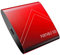Typc-C Disque dur portable SSD Motif 4 To 2 To SSD externe 1 To 500 Go Disque dur SSD mobile USB 3.1 SSD externe (couleur : rouge, taille : 6 To)