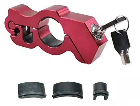 Verrou de guidon de moto antivol universel pour scooters, motos et VTT