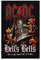 JINLIMAO Druck Auf Leinwand 60 * 90CM Senza Cornice ACDC Hells Bells Australia Rock Band Poster Art Deco Picture Print per Arredamento Camera da Letto per Ragazze Adolescenti