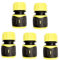 Happyyami 5st Adapter Sprinkler Wasserventil Wasserrohr Wasserabsperrventil Wasserhahnventile Tropfschlauch Gartenschlauchanschluss Düse Wasserhahnbelüfter Wasserschlauchtülle Yellow