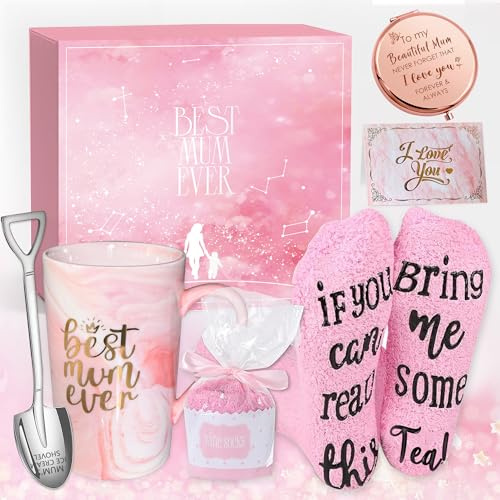 OMNIQI Gifts for Mum, Mum's Mother's Day Christmas Birthday Gifts, Personalised Presents for Mother Women from Daughter Son, Xmas Gift for Mummy