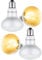 Lotvic 4 Pack 100W Reptile Heat Lamp, E27 Heat Lamp Bulb for Reptiles, Daylight Basking Spot Lamp, Tortoise Heat Lamp Bulb, Reptile Heating Bulb for Amphibian, Tortoise, Bearded Dragon, Lizard, Chicks