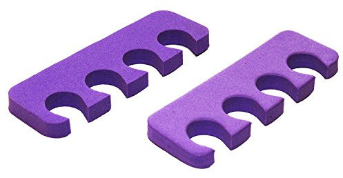 Innovate Toe Nail Polish Painting Pedicure Sponge Separator Spreaders Twin Pack - 2 Separators