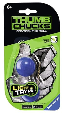 Thumb Chucks Blau. Control the Roll