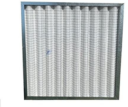 Filtro cella ondulata sintetica doppia rete acciaio spessore 48 mm 592x592