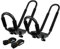 Support pour Barres De Toit De Voiture, Barres Universelles en J, Galerie De Toit pour Kayak, Galerie De Toit pour Canoë, Porte-Kayak, Universel 20 * 36 * 16 cm/Noir