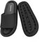 Leevar Ciabatte Nuvola Donna Uomo Morbide, Comode e Rilassanti, Ciabatte Donna Estive Facili da Pulire, Ciabatte Doccia Antiscivolo con Suola Spessa, Pantofole per Nuoto Spiaggia (Nero 40/41 EU)