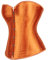 Hengzhifeng Corsetto Donna Gotico Corsetti con Lacci (EUR 34-36,Arancione)