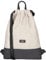 LARKSON Turnbeutel Damen & Herren Sand Grau - No 7 - Rucksack Damen für Sport und Festival - Beutel Rucksack Klein mit Innentasche - Außentasche für Schnellzugriff