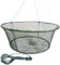 Foldable Fishing net Hand cast net, Shrimp net Crab net Fishing net Crayfish Hand cast cage… (Oben:39,4''Unten:31,5'')