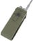 Military Tactical MOLLE Radio Pouch,Airsoft Paintball Hunting Walkie-Talkie Holder Bag for MPU5,AN/PRC- 163,AN/PRC-152,AN/PRC148 etc. (Green)