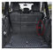 PINNKL Kofferraummatte für Jeep Wrangler JL 4-Türer 2022–2018, Langlebiges Cargo Liner Kofferraumteppich für Wrangler 2021 (Farbe: Black/Beige)