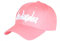 Nyls Création Cappello Los Angeles Rosa e Bianco Retro in Cotone Baseball - Taglia: Taglia Unica - Colore: Rosa - Uomo, Rosa, taglia unica