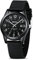 LN LENQIN Reloj Hombre Reloj Analógico de Cuarzo para Hombre Resistente al Agua Luminosa Casuales de Negocios de Moda Relojes de Pulsera con Fecha Banda de Silicona (Black)