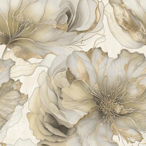 Muriva Elixir Marble Wallpaper, Liquid Swirl Marble, Metallic, Taupe 166508 | Silver, grey, abstract, living room, bedroom, hallway, cloakroom, dining room, washable