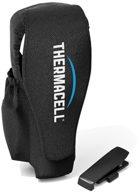 Thermacell Étui anti-moustiques avec clip de ceinture amovible pour répulsifs portables, compatible avec MR300 et MR450, zone de protection de 4,6 m, répulsif efficace contre les moustiques