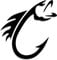 Decus Fisch Angler Haken // Sticker OEM JDM Style Aufkleber