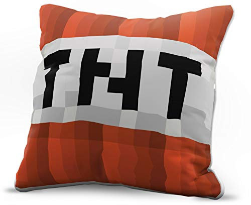 Jay Franco Minecraft Decorative Pillow Cover TNT