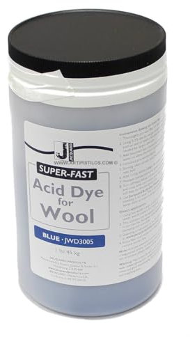 Tinte Para Fieltro Y Lana Jacquard 450 G. - 450 G., Azul - Tintes En Polvo