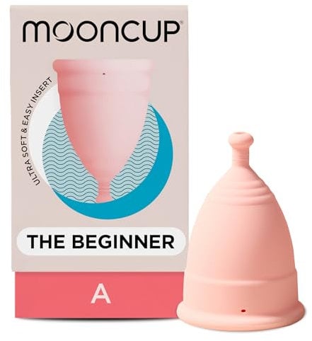 Mooncup® Beginner Menstrual Cup | Super Soft | Easy Insertion | Size A