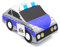 Nislai® Polizei Pinata | Ideal als Geburtstag Auto Geschenkidee | Party Dekoration oder Pinataspiel | Ca. 43x25x20