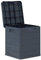 Susany Garden Storage Box, Outdoor Storage Container and Furniture Organizer, 90 L Anthracite Shed