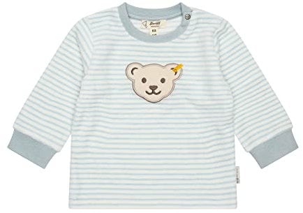 Steiff Unisex Baby Set Hose + Sweatshirt, Celestial Blue, 86