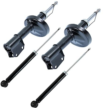ATEC Germany 4x amortisseurs à gaz avant et arrière jambe de suspension, Compatible avec RENAULT CLIO II (BB_, CB_), THALIA I (LB_)
