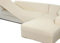ZZDZW L-Förmige Sofabezug Sofahusse L U Form Rechts Links Couchbezug Grau Sofabezüge Für 1 2 3 4 Sitzer Elastische Couch Bezug Beige Sofa Überzug Ecksofa Sofa Hussen Abdeckung