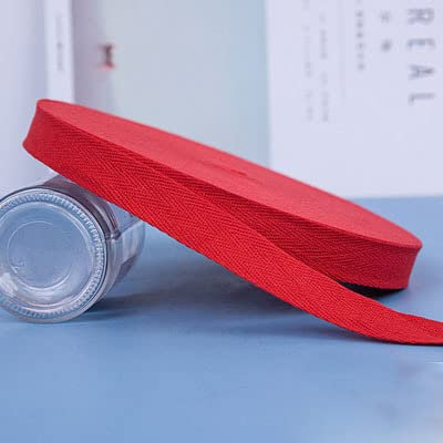 New 50Yards Eco-Friendly 100% Cotton Ribbon Fishbone Tape Sewing Overlock Cloth Strap Belt DIY Crafts Accessories 10-50mm-Antique Zinc