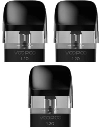 Voopoo Vinci Series V2, cartucho, 2 ml, 1.2 Ohm, paquete de 3, sin nicotina