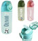 EASY2NAME Personalised Drinking Bottle for Kids (Seafoam)