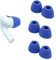 Comply TrueGrip Earplugs for Airpods Pro Gen 1 & 2, Electric Blue, Various Sizes