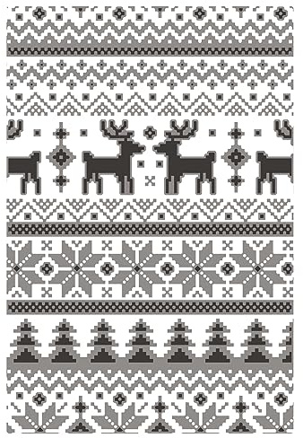 Sizzix Prägemappe Holiday Knit mit mehrstufiger Textur Fades von Tim Holtz | 666340 | Scrapbooking, Kartenherstellung, Journaling, Stricken, One Size