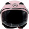 BHR Casco Moto Bambino Demi-Jet, 838 CHILDREN, Casco Scooter per Bambini/Bambine Omologato ECE 22.06, Visiera Antigraffio e Sgancio Micrometrico, Rosa, S
