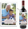 Personalised Photo Wine or Champagne Bottle Label Sticker N196 Any Occasion Wedding, Birthday, Anniversary Any Text/Image