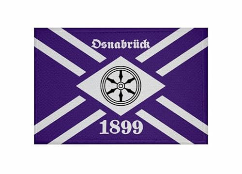 U24 Aufnäher Osnabrück 1899 Fahne Flagge Aufbügler Patch 9 x 6 cm